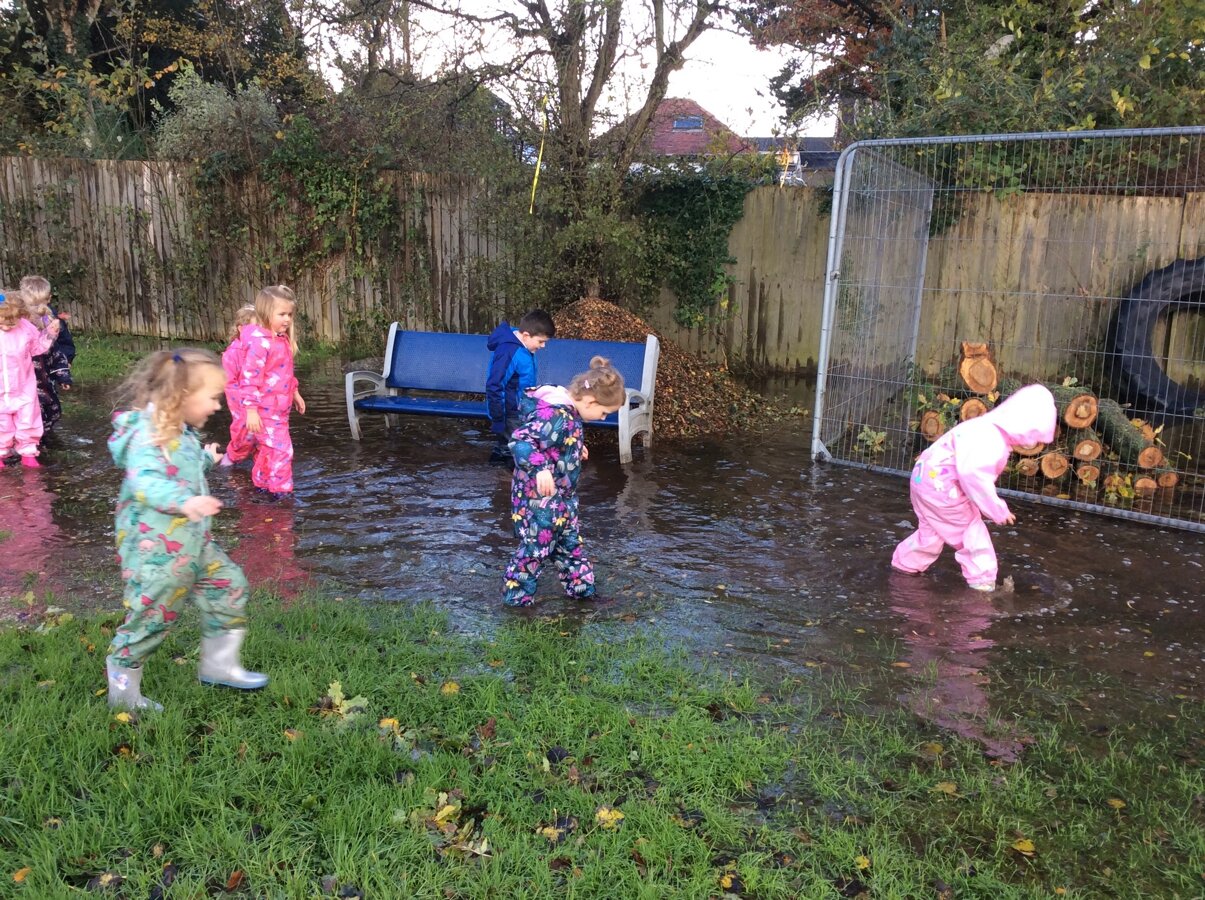 Puddle fun | Carleton Green Community Primary School